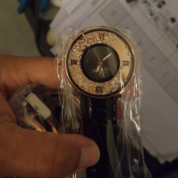 Black Fashion Women Rhinest - Picture 3 of 3